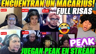 Download Lagu 🤣Full Risas🤣MATTHEW, K1, SACRED, PANDA, MADARA, FLAP Y TAO juegan PEAK!! encuentran un MACARIUS MP3
