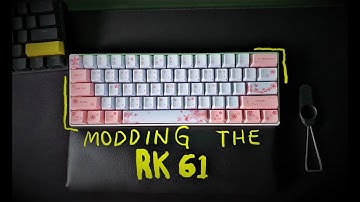 Modding the RK61 Mechanical Keyboard