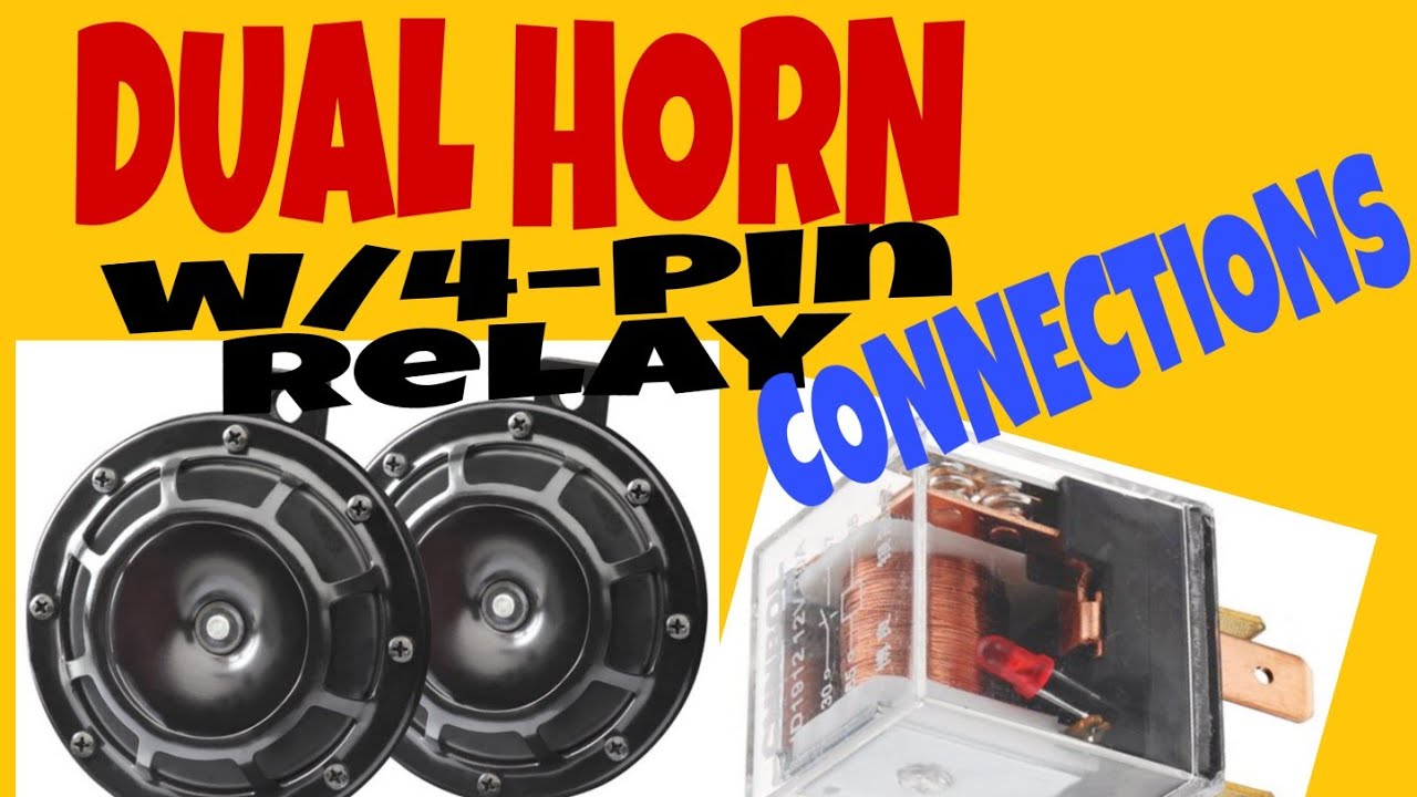 Dual Horn W Relay Connection Actual