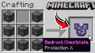 Minecraft but there are Custom Bedrock Armor || Minecraft Mods || Minecraft gameplay Tamil