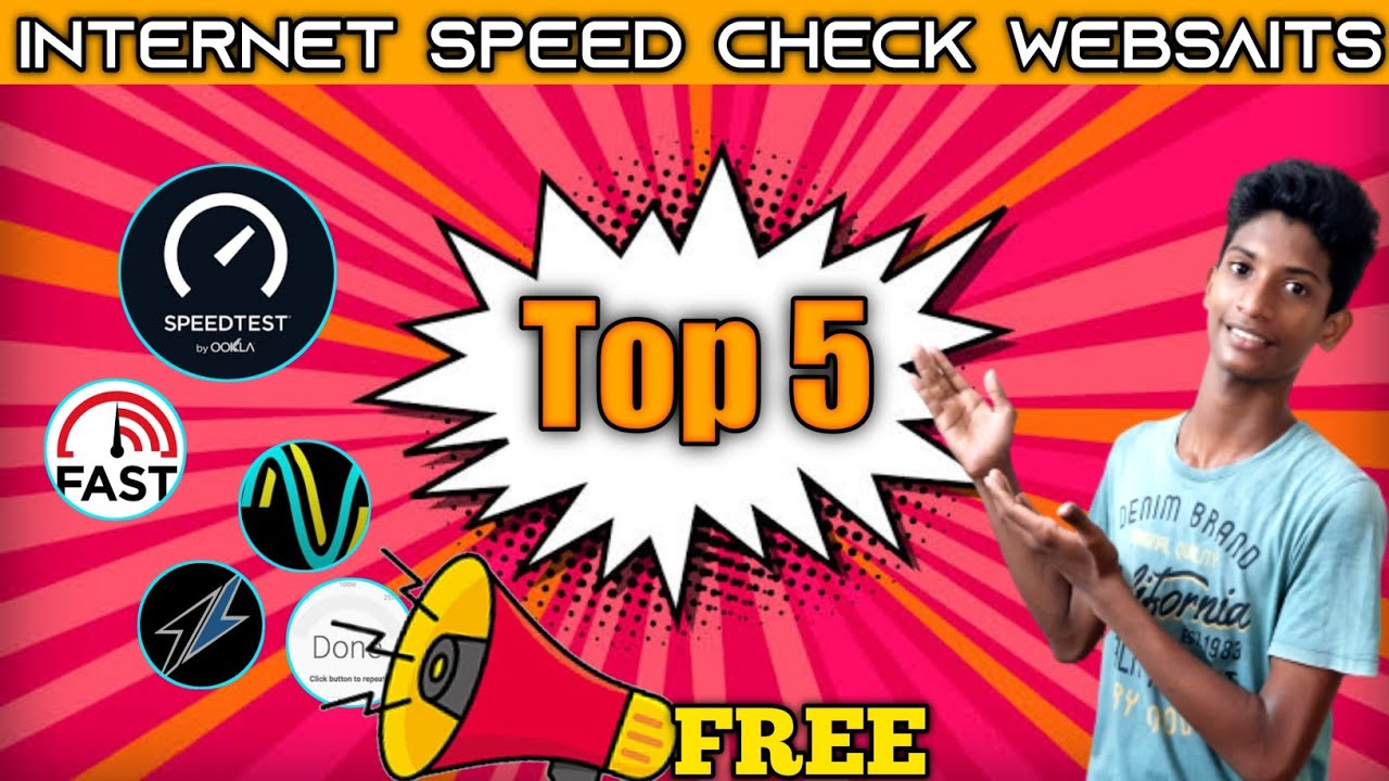 Top 5 websites for internet speed test |from weeklytechs| #internet # ...