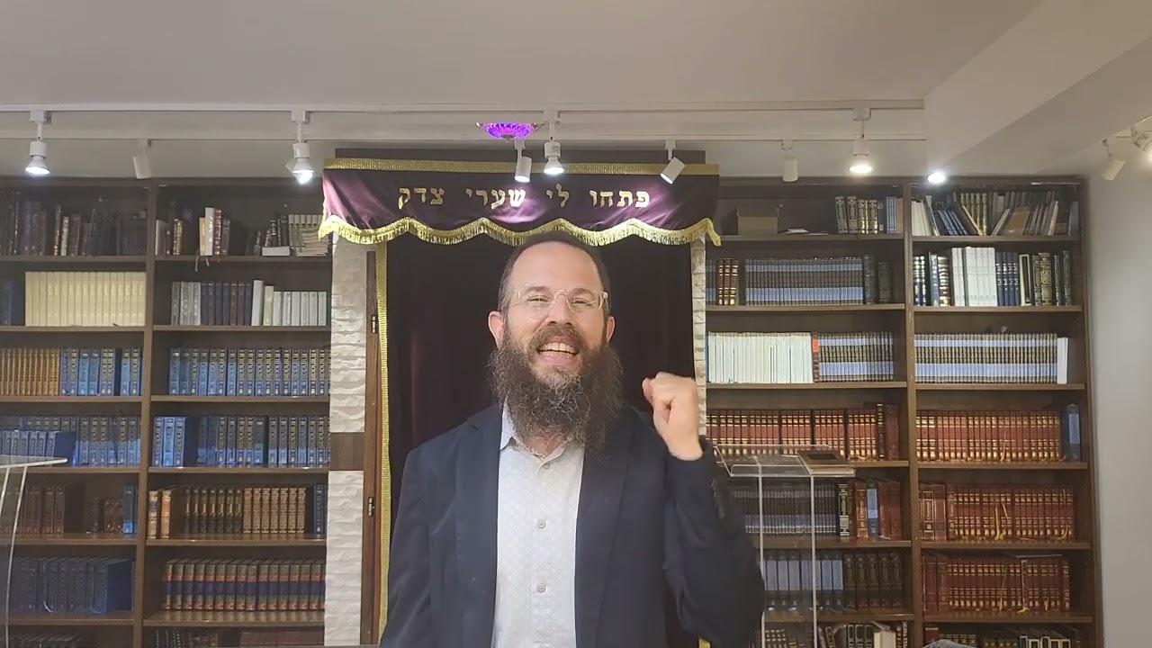 החשיבות של ההרגל הנכון . פרשת שלח. הרב דוד כץ חב"ד ווסט המפסטד
