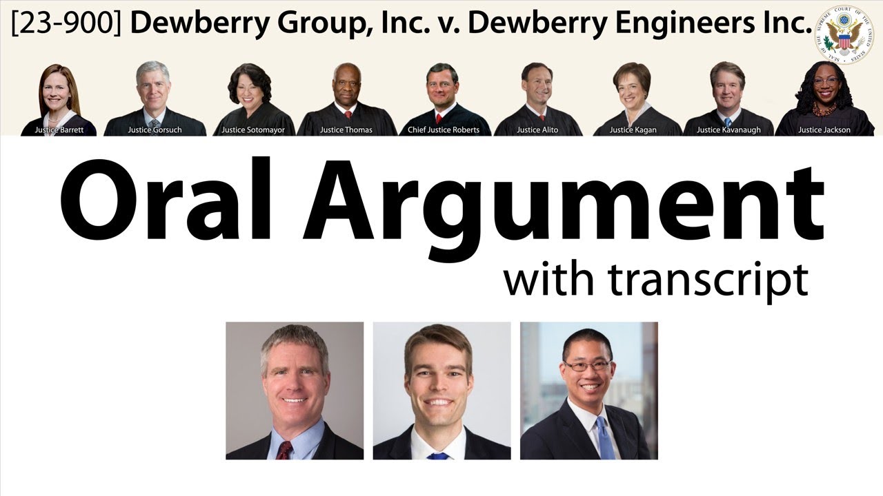Oral Argument on the Lanham Act: Dewberry Group, Inc. v. Dewberry Engineers Inc.