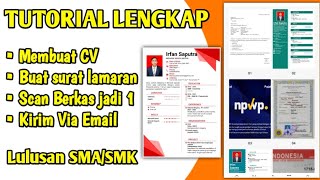 Cara membuat lamaran kerja pdf lengkap di hp