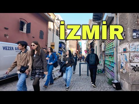 Izmir, 튀르키예 | alsancak | 도심 산책 4K