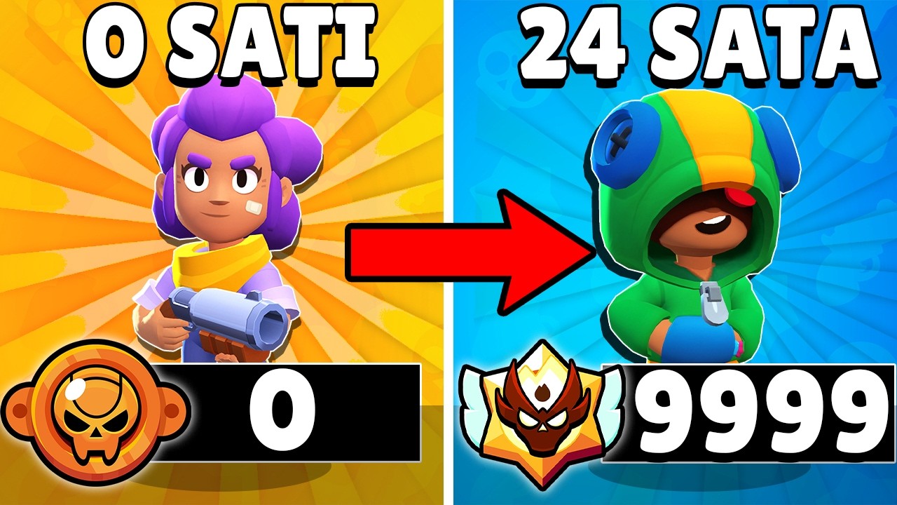 KAKO SAM DOSAO DO MASTERA ZA SAMO 24 SATA | Brawl Stars