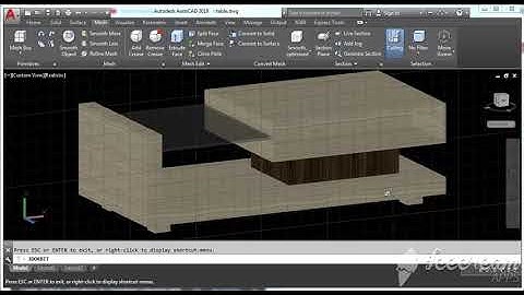 Table Design and Material Details in 3D AutoCAD