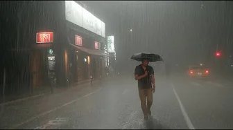 Only the Rain Calms the Noise Inside Me. Relaxing Sound for Sleep Meditation. White Noise.