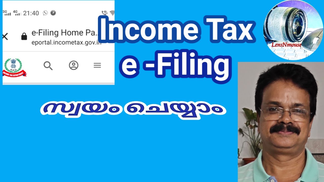 e-Filing of YOUR INCOME TAX RETURN | how to file the income tax return ...