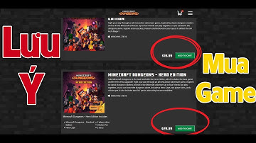 Những Điều Cần Lưu Ý Trước Khi Quyết Định Mua Game Minecraft Dungeons / Nho Trùm