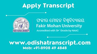 Fm University Transcript , Marksheet Apply ,Wes Evaluation