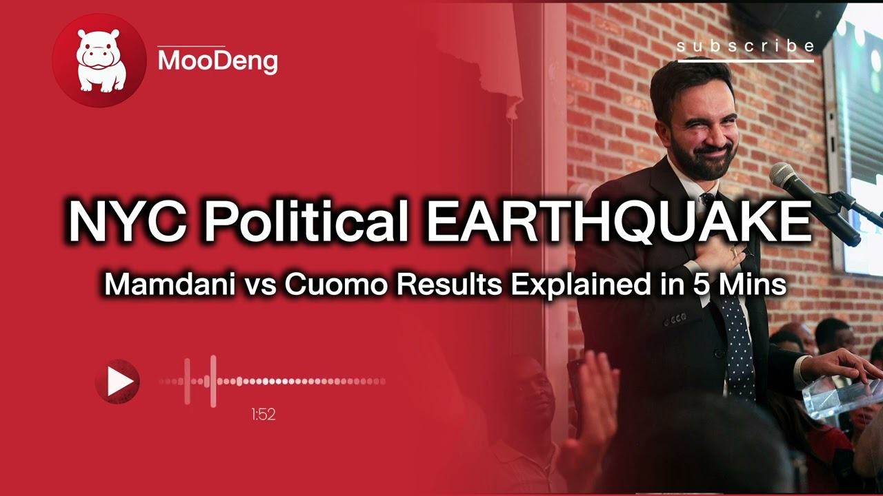 NYC Political EARTHQUAKE: Mamdani vs Cuomo Results Explained in 5 Mins