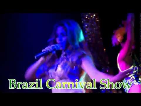 Gabriella и бразильское танцевальное шоу Brazil Carnival Show