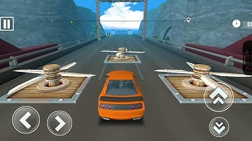 Car Crushing Speed Car Bumps Challenge Android Gameplay