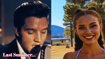 1950s Camping - Elvis Presley on the Radio (1950s Fan Music Video)