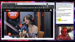 REACTION: Janine Teñoso performs “Art of Letting Go” LIVE on Wish 107.5 Bus