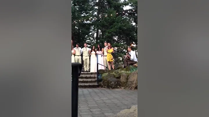 Taylor singing at wedding August 2012