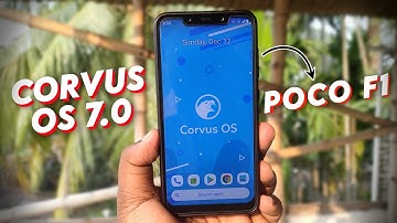 📲Install Corvus OS 7.0 on POCO F1 | Android 10 | POCO F1 Custom Rom Review🔥