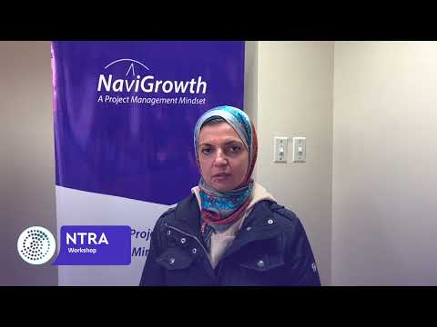 رأى سارة المهدى من الـ NTRA فى الـ Project Management Workshop لدكتور خالد النقيب