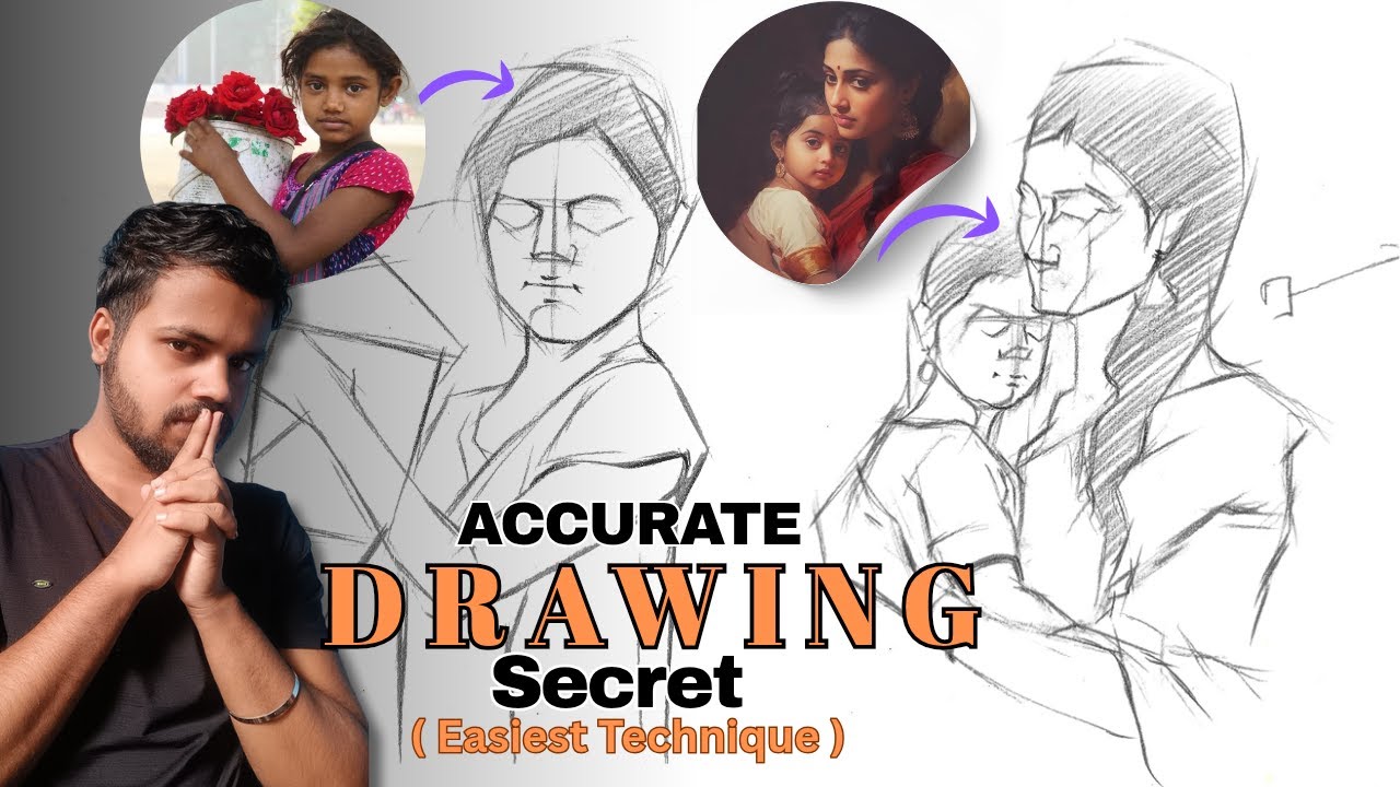 How To Draw Accurate Proportion In Drawing | Proportion Ka Practice Kaise Kare
