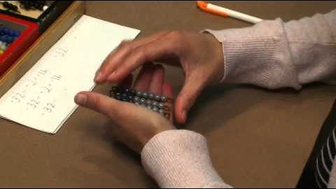 Division of Signed Numbers (Montessori Elementary Math)