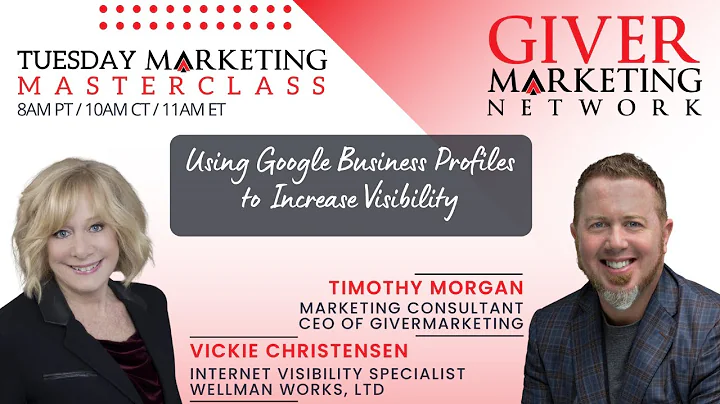 Marketing Masterclass: Increase Your Visibility th...