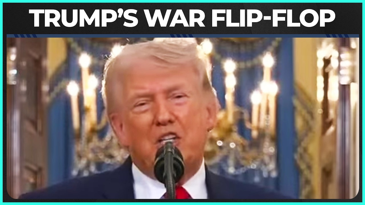 Trump's ALARMING Flip-Flop Over Iran War