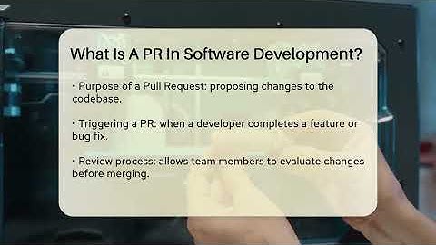 What Is A PR In Software Development? - Talking Tech Trends