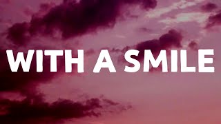 With A Smile - Kaleigh Cover (Lyrics)