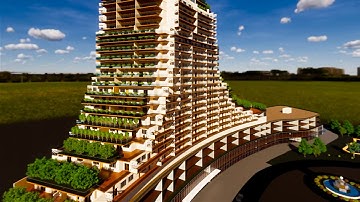 Mixed Use High Rise Building Walkthrough