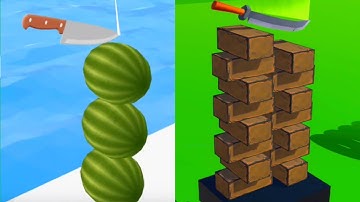 Slice It vs Slice All - Very Satisfying and Relaxing ASMR Slicing Game