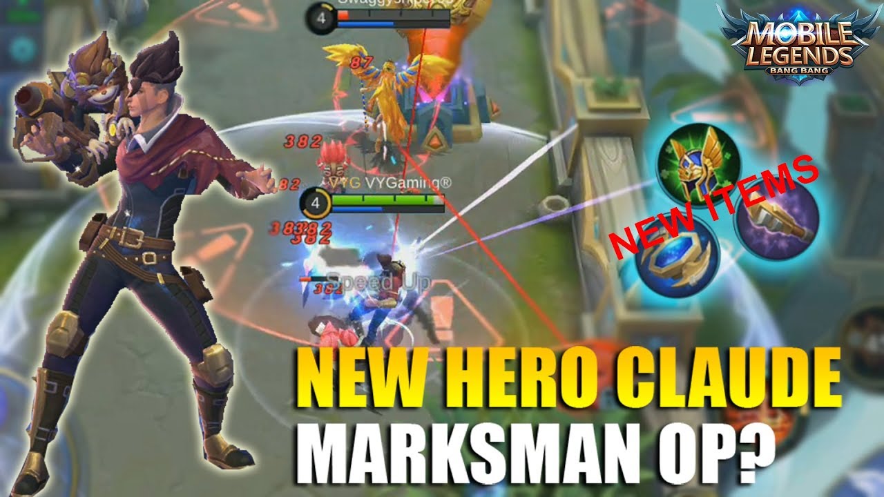 NEW HERO CLAUDE PARTNERS IN CRIME MARKSMAN BARU YANG SUPER OP SKILLNYA KEREN BANGET YouTube