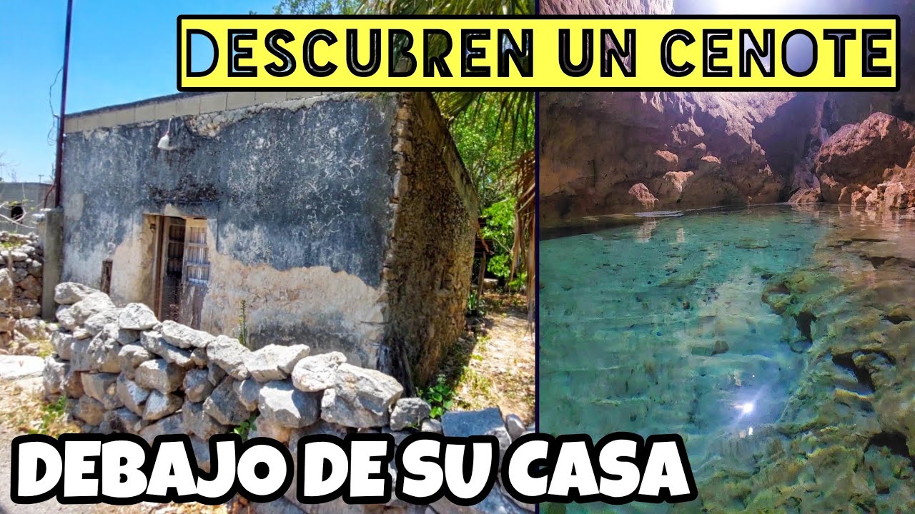 ¡HAY UN CENOTE DEBAJO DE ESTA CASA! 😱🔴 | Anillo de cenotes Yucatan | GeoTravel Mx