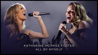 Katharine McPhee Foster • All By Myself (with a little help from Céline Dion) | Prank for audience