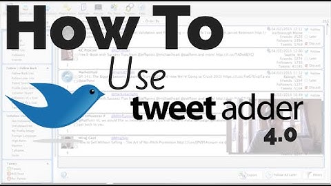 How To Use Tweet Adder 4.0 | My Daily Strategy