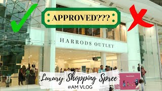 LUXURY SHOPPING SPREE AT THE NEW HARRODS STORE IN LONDON | AM VLOG