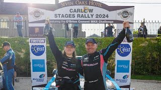 Frank Kelly - CARLOW STAGES RALLY 2024 EVENT VLOG