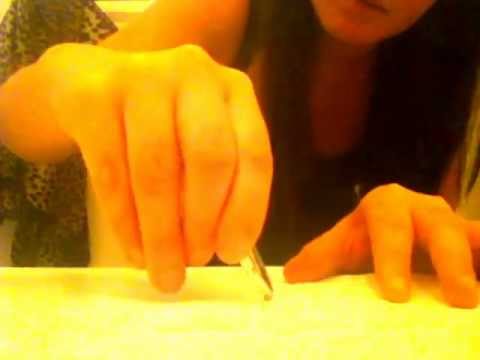 How to make a fake lip piercing (stud)