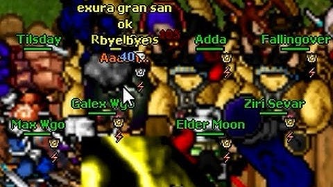 Tibia - Warguild Alliance #11 Royal Caos 200RP