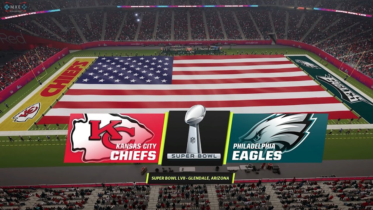 2023 Super Bowl LVII Kansas City Chiefs Vs Philadelphia Eagles