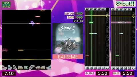 GITADORA / Shout!! - EXTREME (GuitarFreaks XG3 & DrumMania XG3)