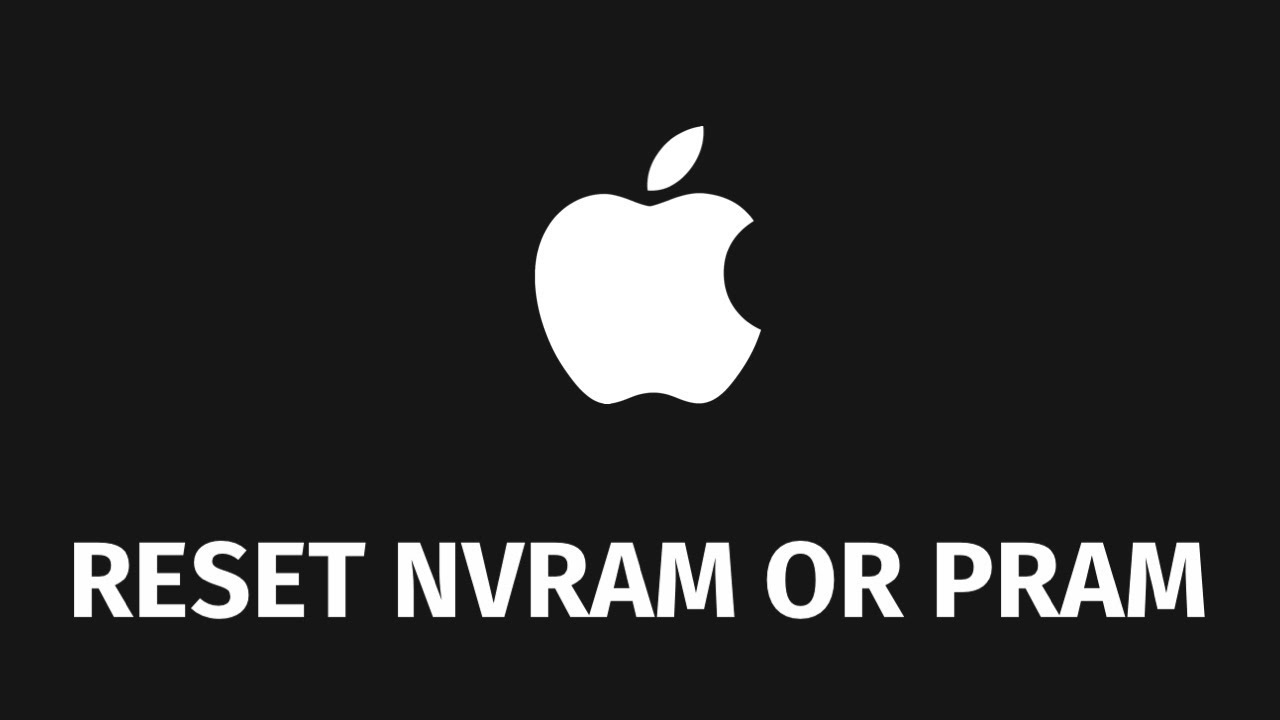How To Reset Nvram Or Pram On Your Mac Youtube