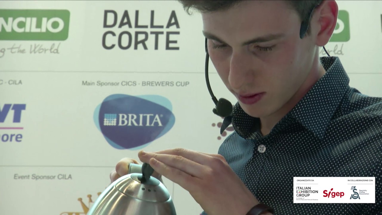 Daniele Ricci  - CIBC Campionato Italiano Baristi Caffetteria - FINALE Sigep 2017