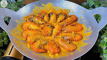 TÔM CÀNG SỐT PHÔ MAI TRỨNG MUỐI | Cách làm sốt phô mai hoàng kim siêu hấp dẫn | Bếp Của Vợ