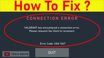 Fix Van 1067 Error | Valorant has encountered a connection error | Valorant Code Error(solved)