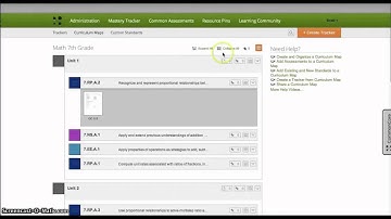 MasteryConnect Overview with Curriculum Maps
