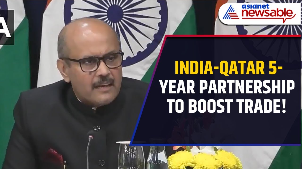 India and Qatar Sign Strategic Partnership Agreement to Boost Trade, Investment, and Energy