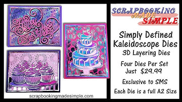 #451 Did you know Watercolor Inks could do THAT & New Exclusive Simply Defined A2 Layering Dies