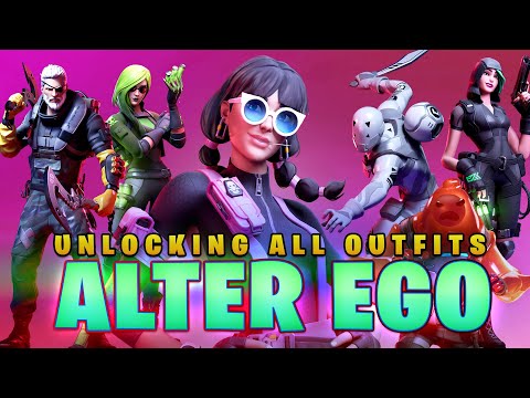 Video: Fortnite Chapter 2 Battle Pass Skins, Inkludert Journey Vs Hazard, Rippley Vs Sludge, Remedy Vs Toxin Og Tier 100 Fusion