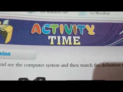 Computer class 3 chapter 2 activity time - YouTube